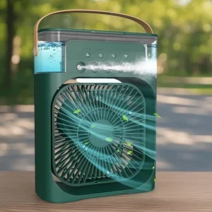 Portable USB Air Cooler Fan with Dream Light and Humidifier Fan Desi Shopping
